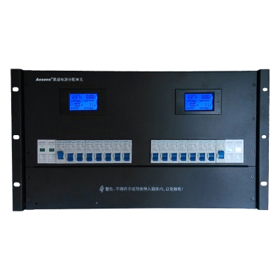 定制6U01 雙路輸入輸出配電屏 標(biāo)準(zhǔn)機柜專用配電單元屏 電表電壓電流電量